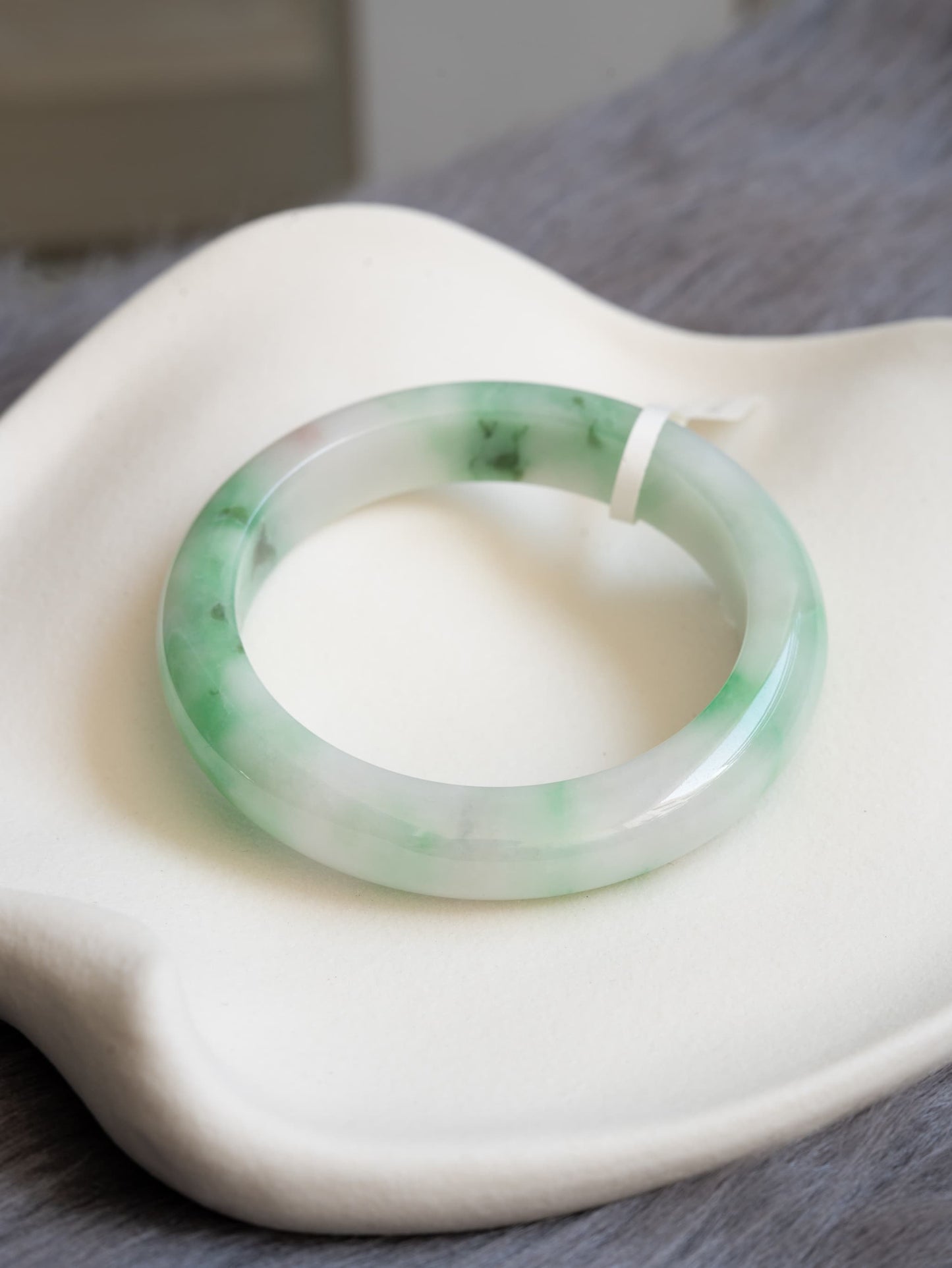 58mm White with Sunny Green
