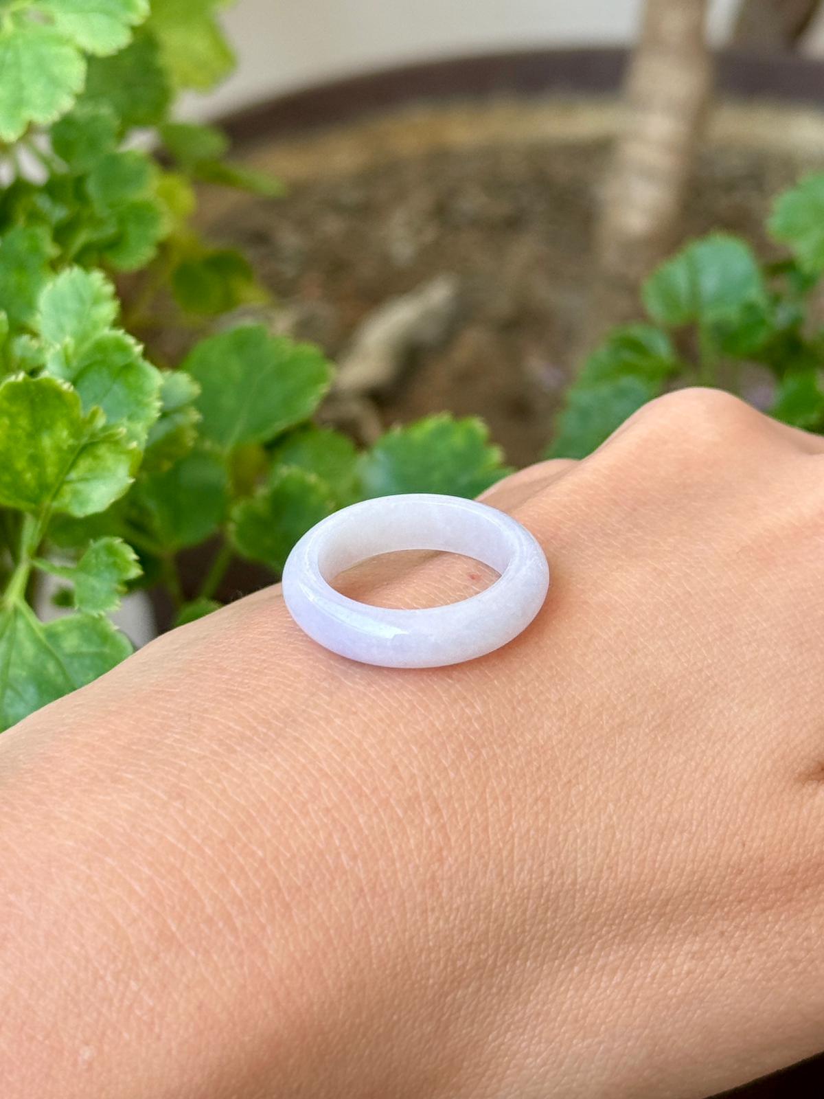 (PO) Light Lavender Abacus Ring (US7)