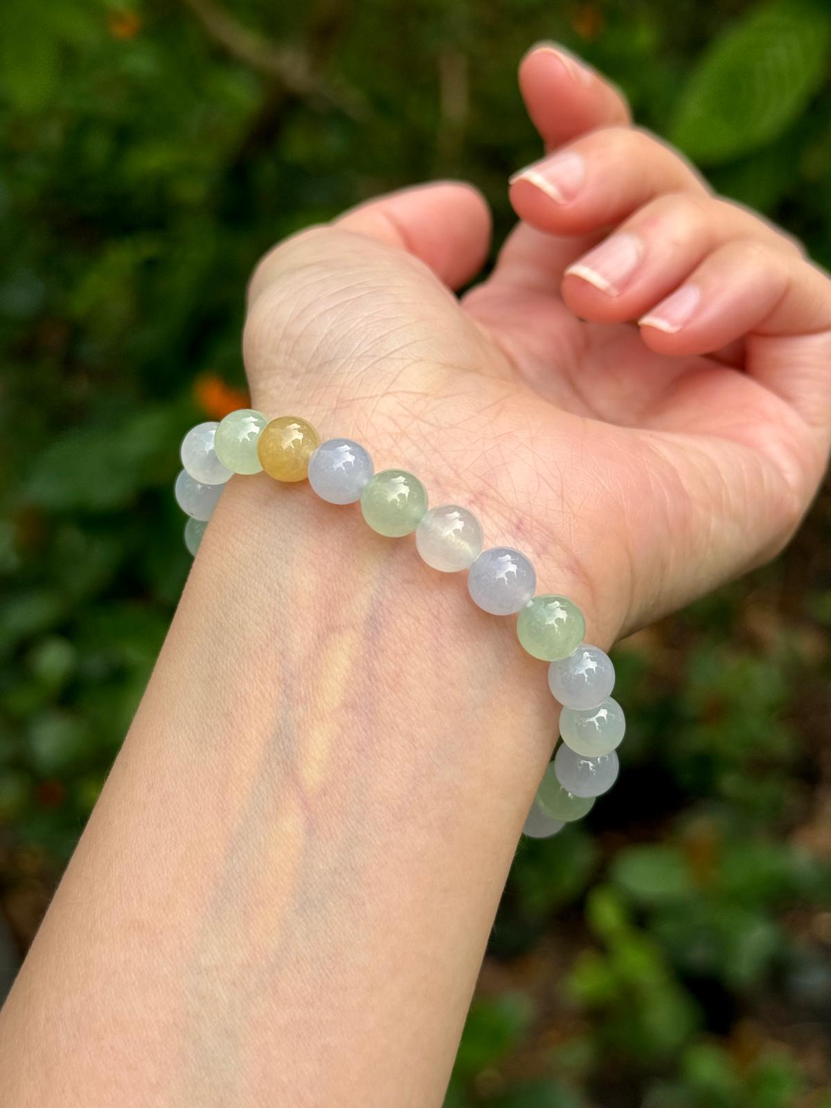 8.0mm Icy Macaron Bracelet (Rare!)