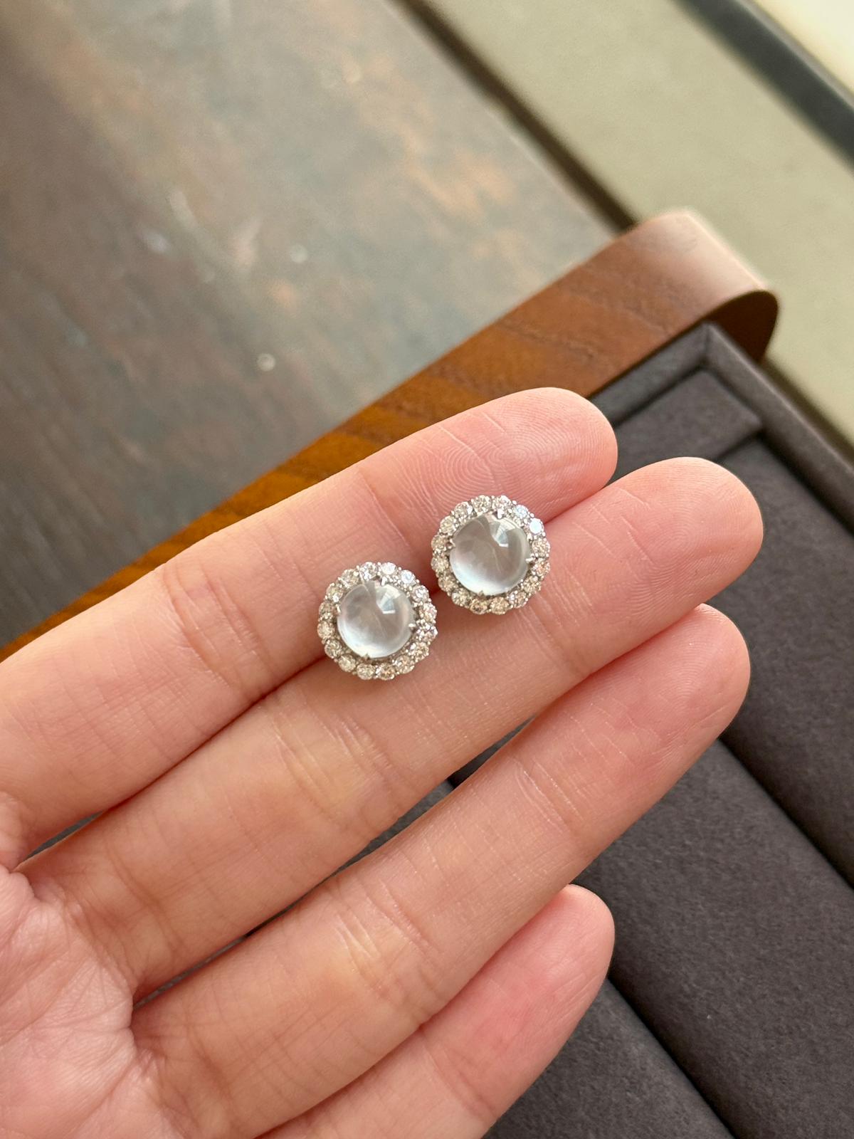 18K Modern Classic Earrings (Icy Variety!)