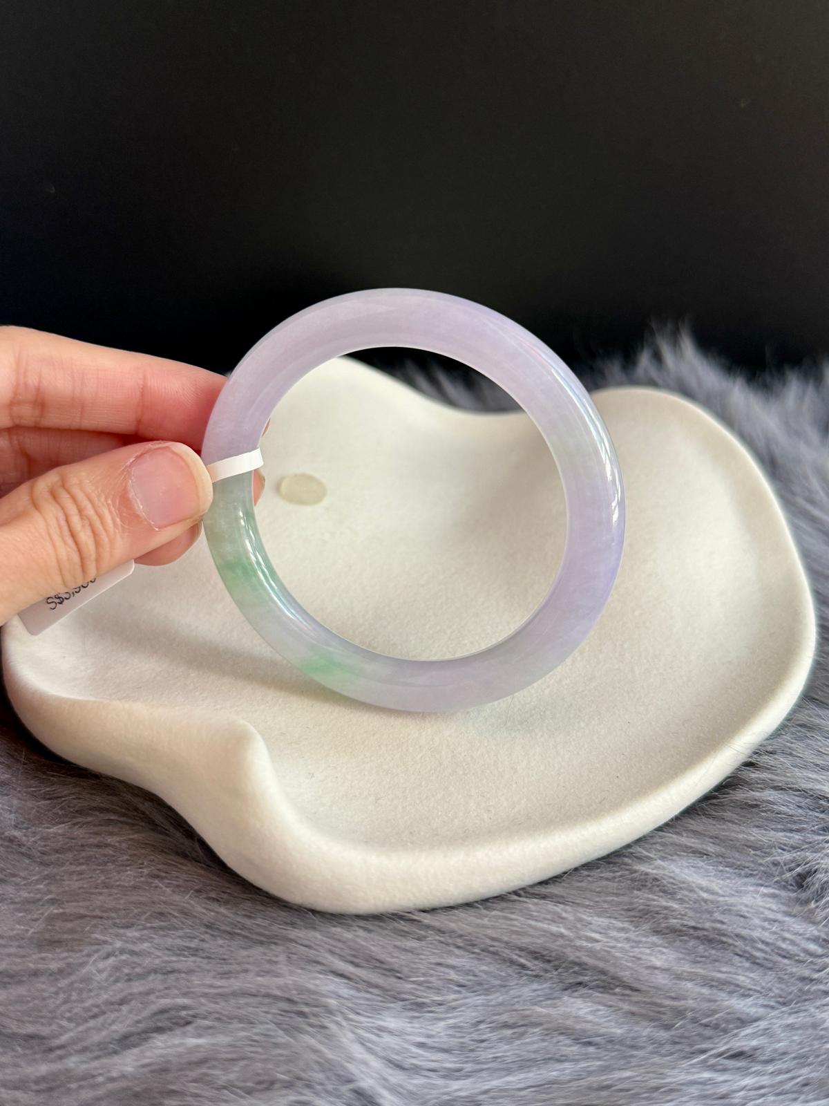 54.6mm Icy Lavender with Green