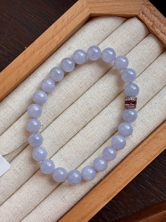 8.0mm Icy Lavender Bracelet (Premium)