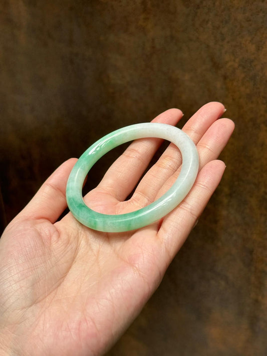 56.2mm Gradient Vivid Apple Green