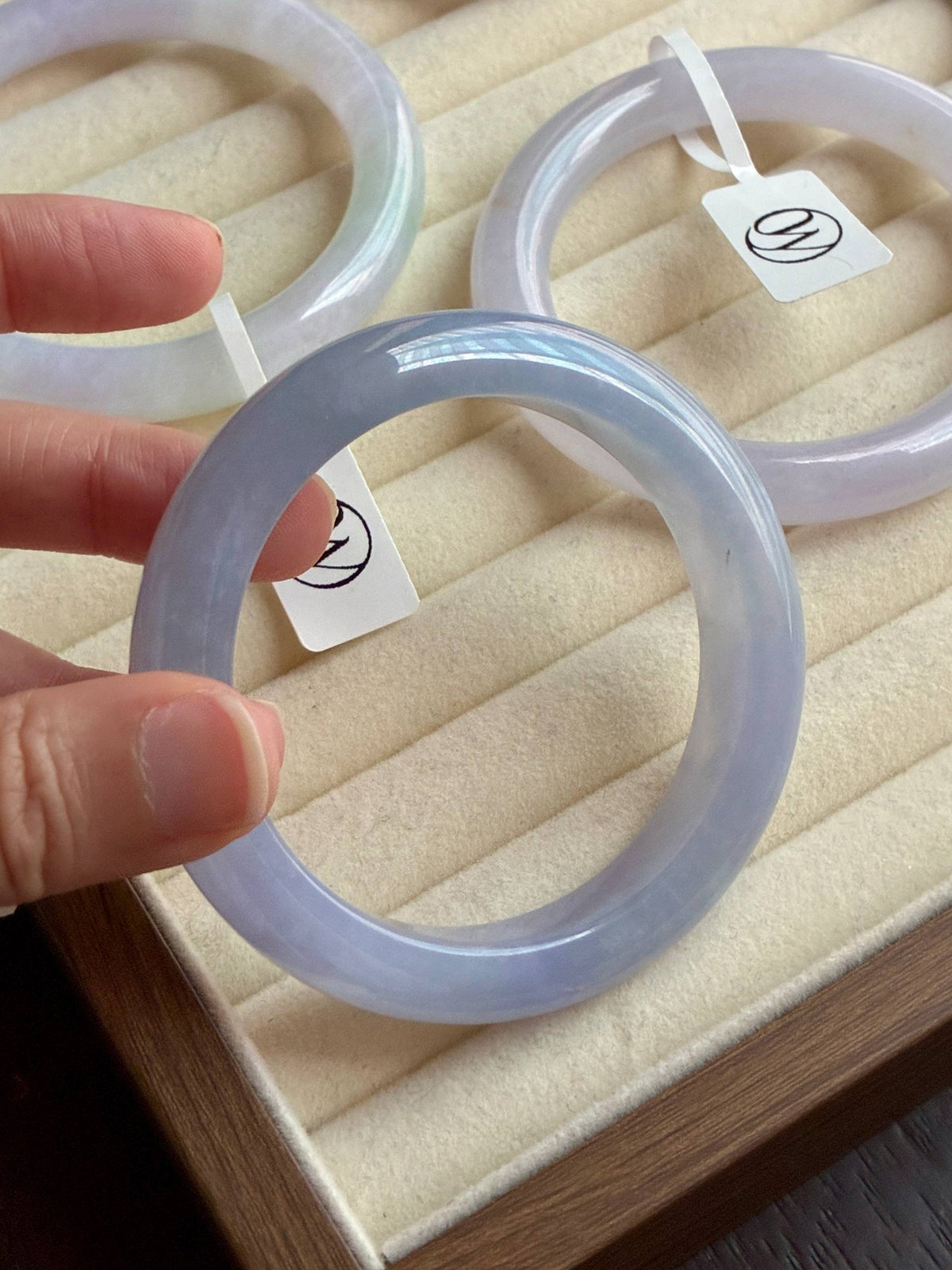54.5mm Icy Smoky Full Lavender (Premium Cut!)