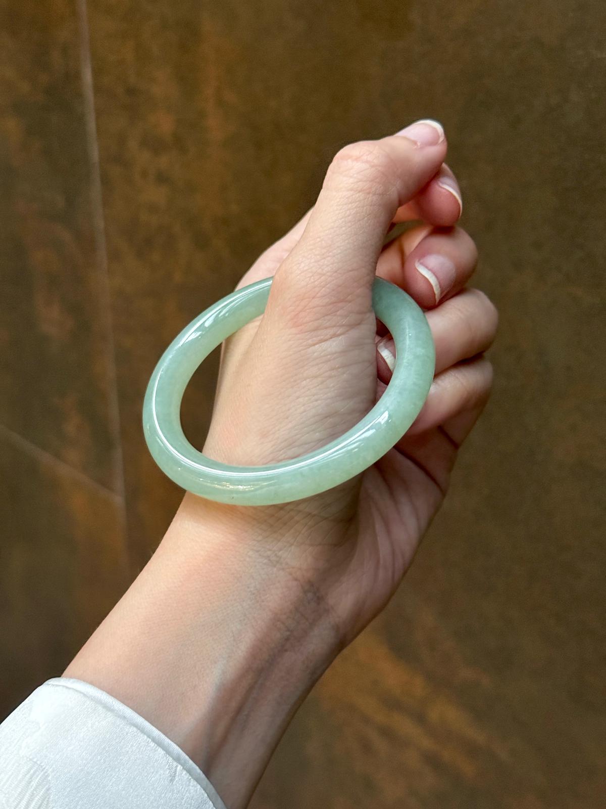 50.5mm Icy Sweet Apple Green