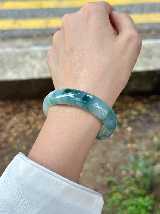 53.3 Scenic Jelly Blue Piaohua (Oval)