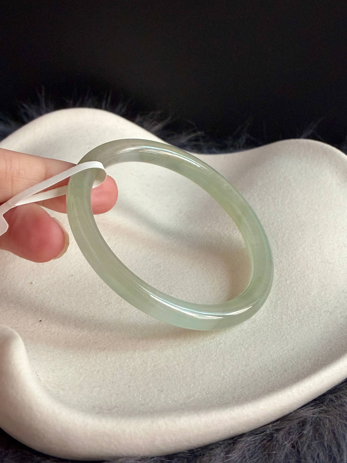 52.4mm Glowy Light Olive (Highly Translucent!)