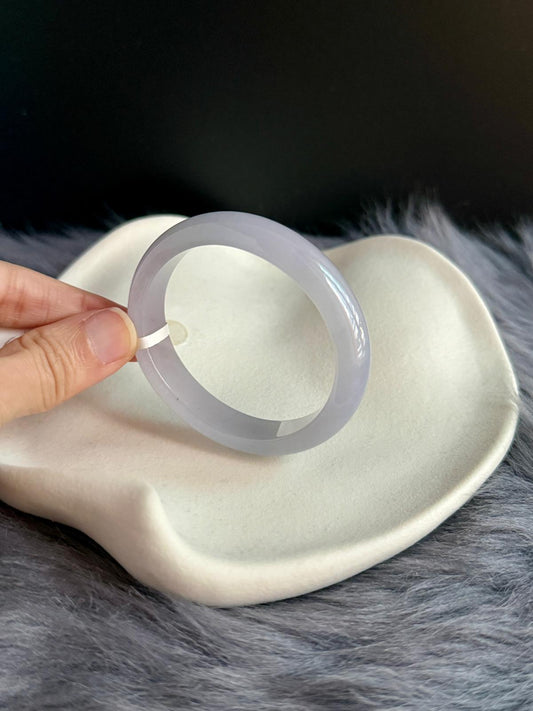 52.3mm Icy Lilac Lavender Oval (Rare!)