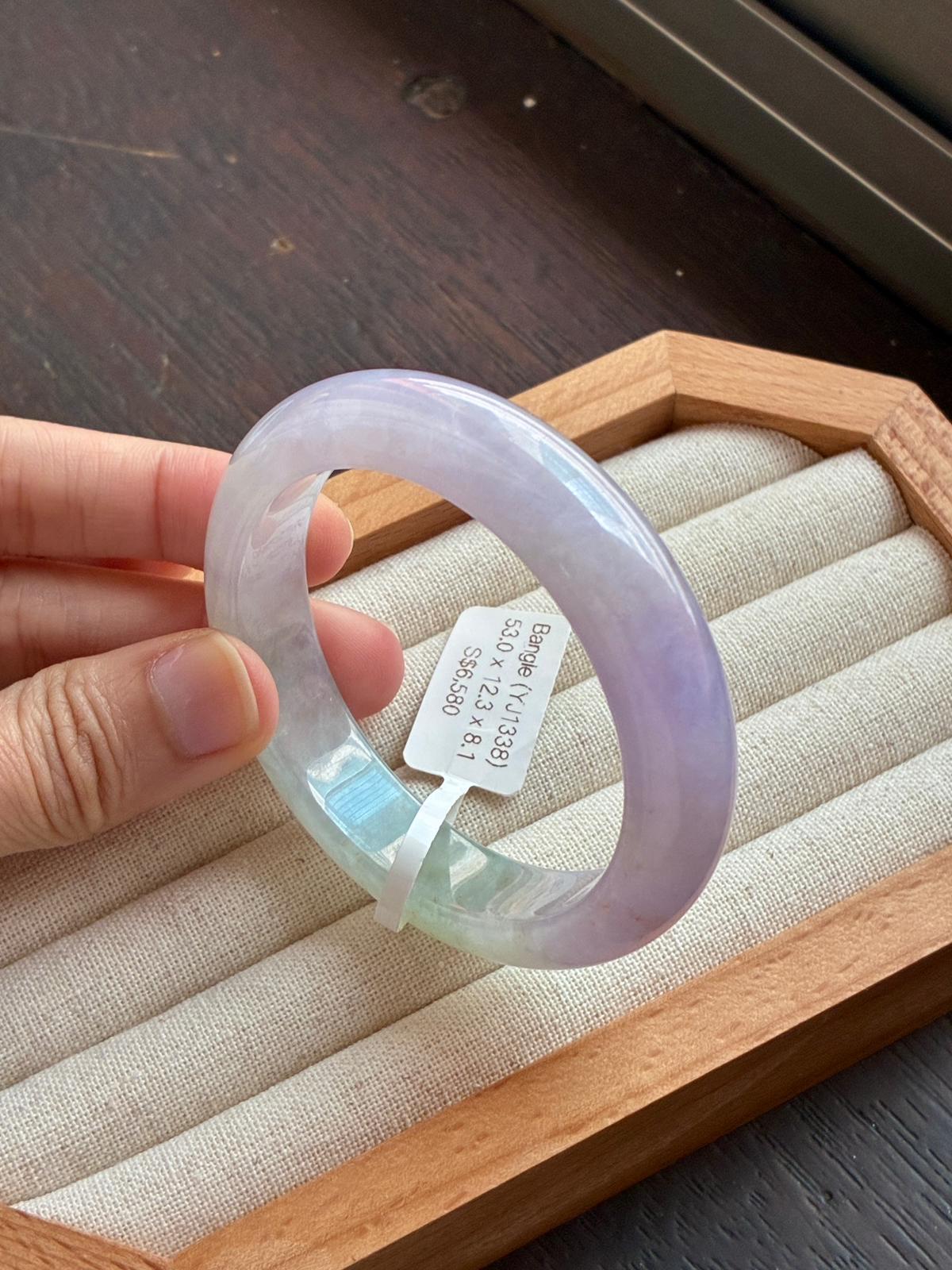 52.8mm Icy Vivid Lavender Mint (Premium Cut!)