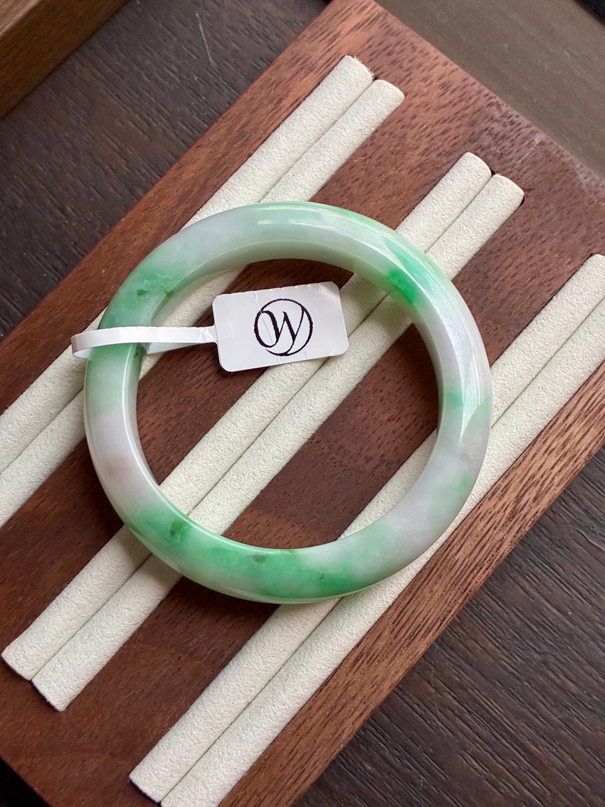 58mm White with Sunny Green