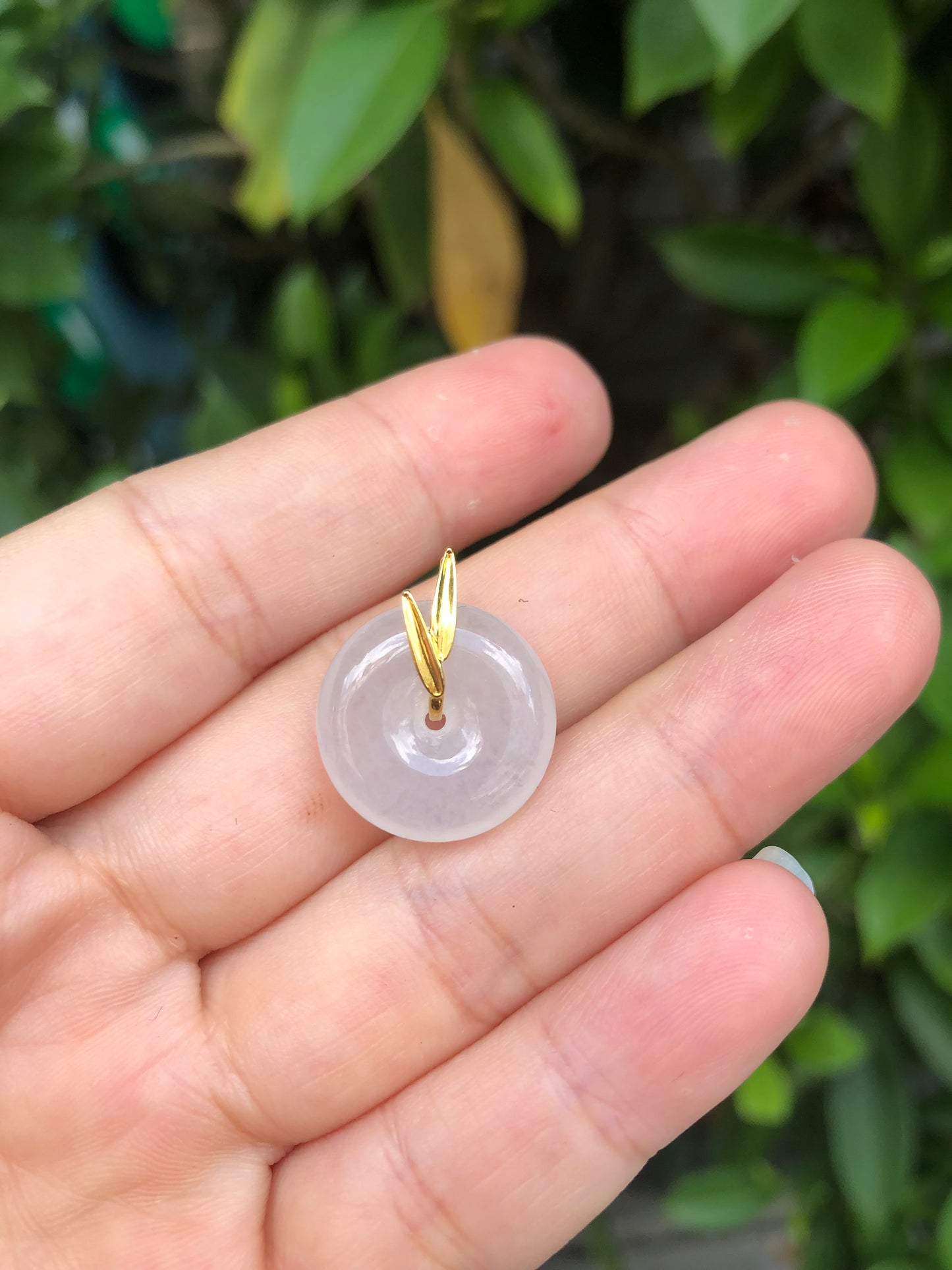(Preorder) 18K Icy Coloress Donut Pendant (Icy Variety!)