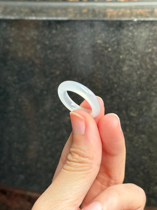 (Rare!) Icy Moonlight Glow Abacus Ring (US7)