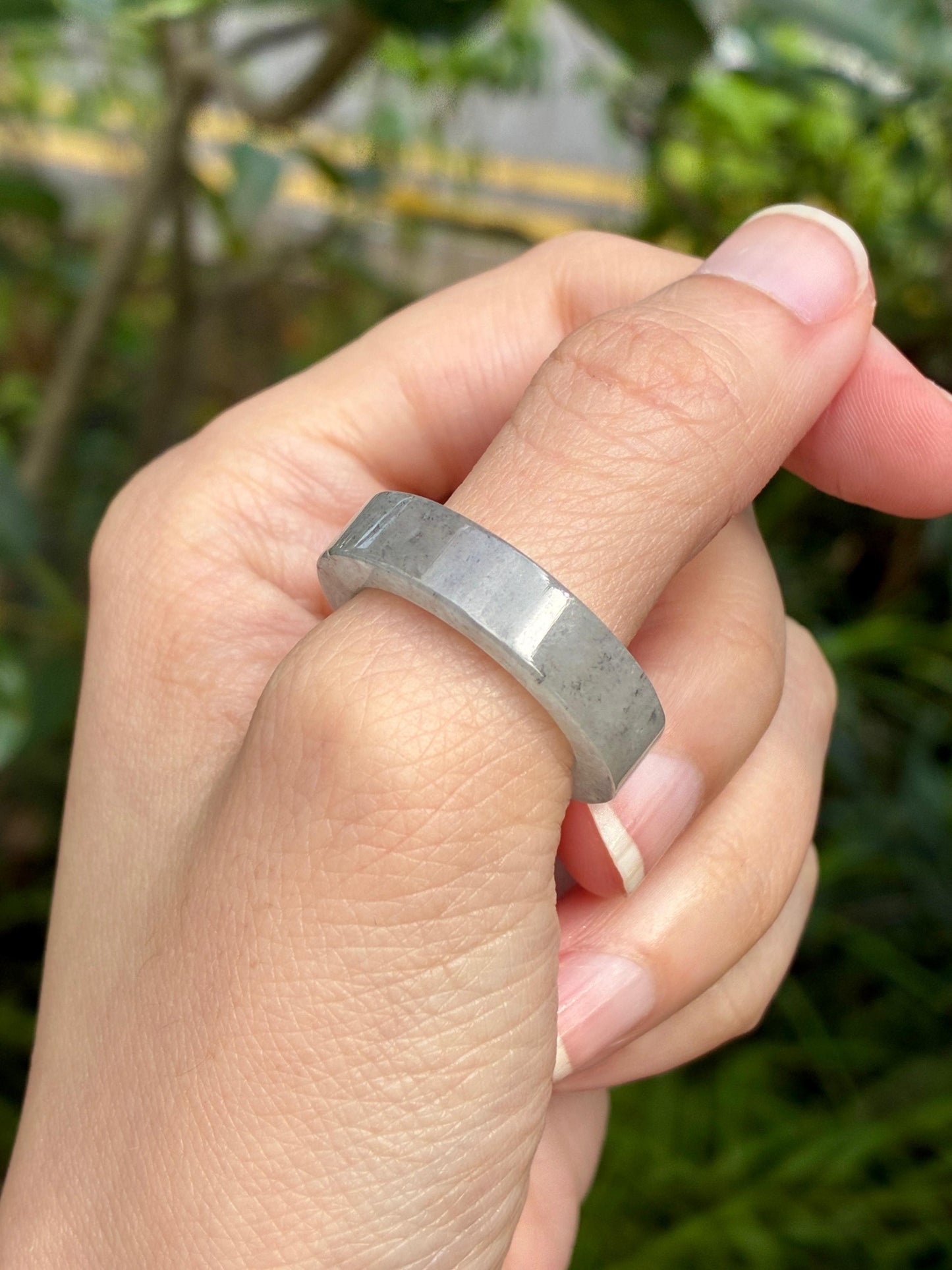 Icy Sesame Wuji Square Ring (US9)