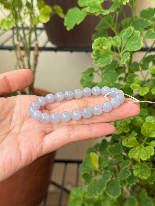 8.0mm Icy Lavender Bracelet (Premium)
