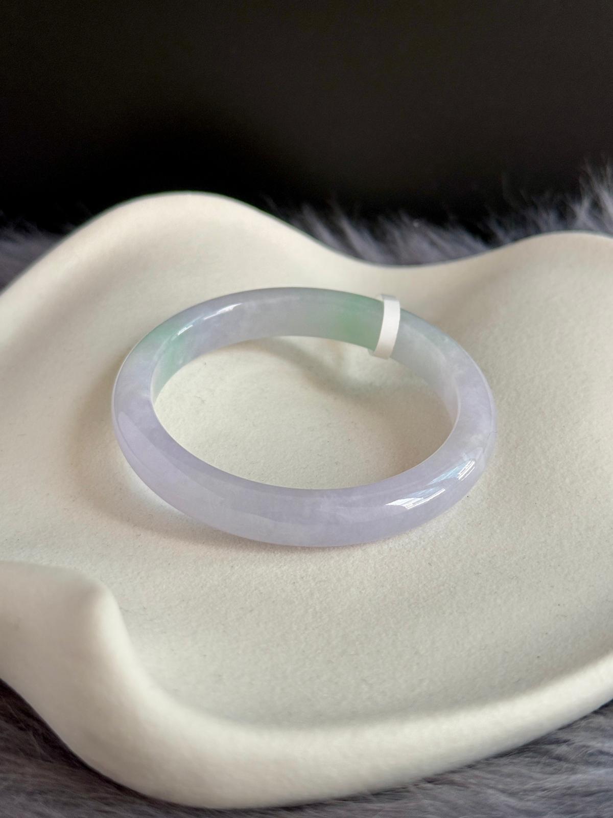 51.6mm Icy Lavender with Green (Slim)