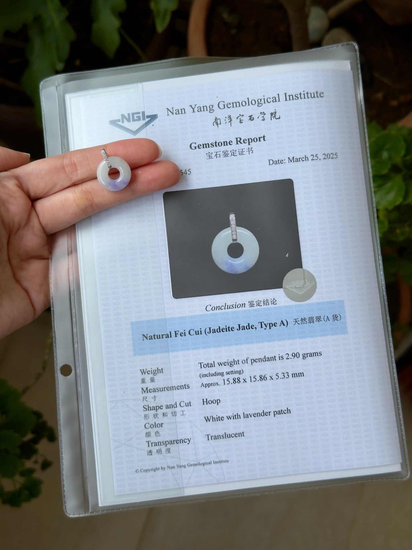 (TG Exclusive PO) 18K Lavender Donut