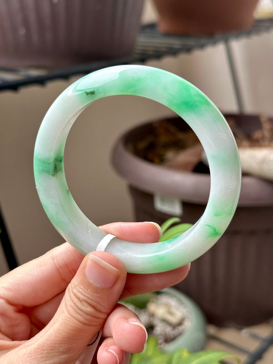 58mm White with Sunny Green