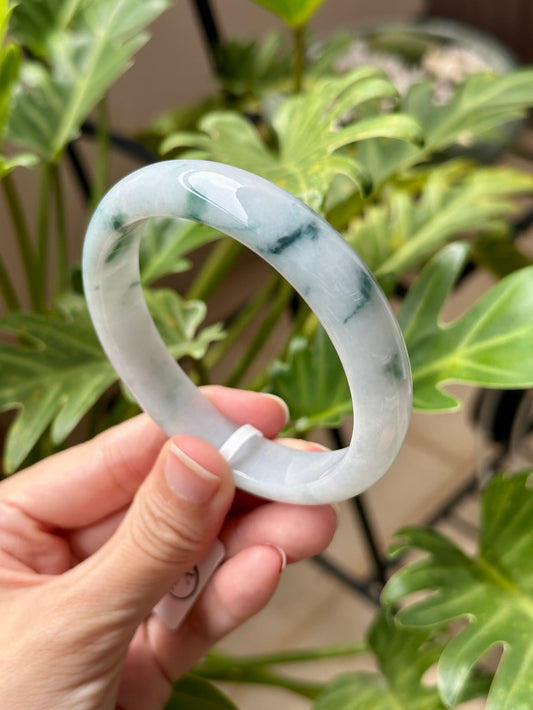 59mm White with Blue Piaohua