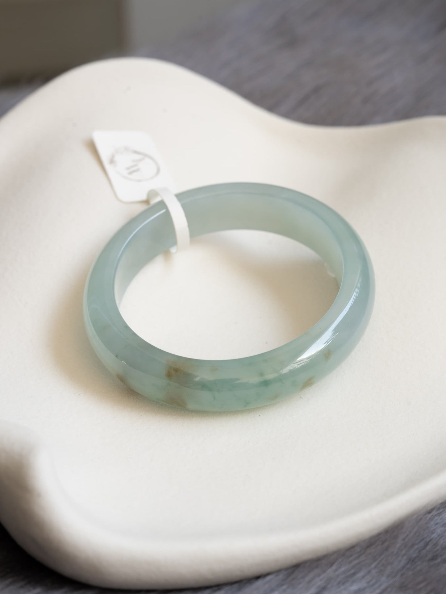 53.0mm Light Blue with Brown (Oval)