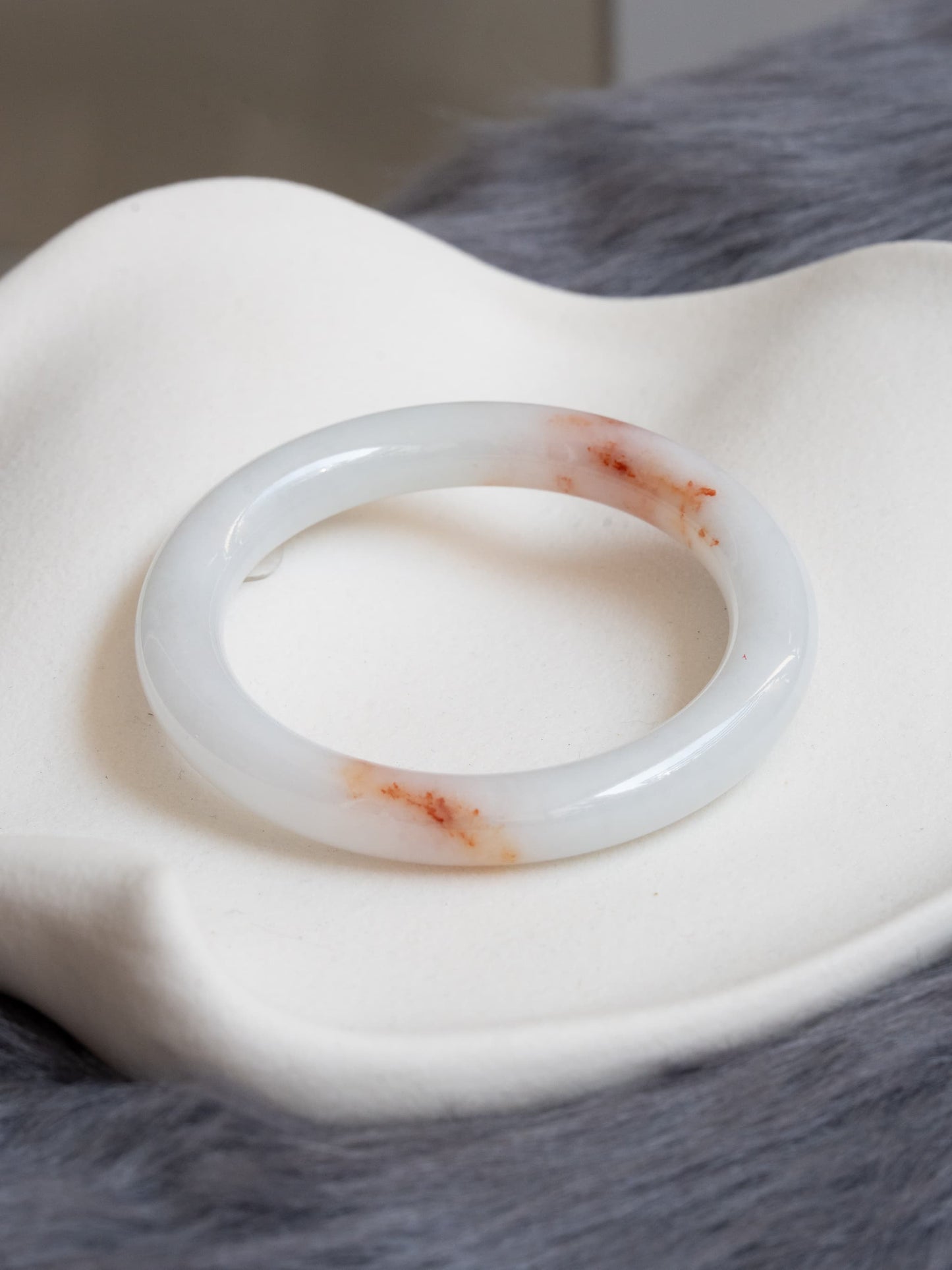 53.0mm Milky White With Fanta (Koi Fish)