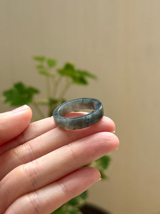 Icy Wuji Black Abacus Ring (US9)