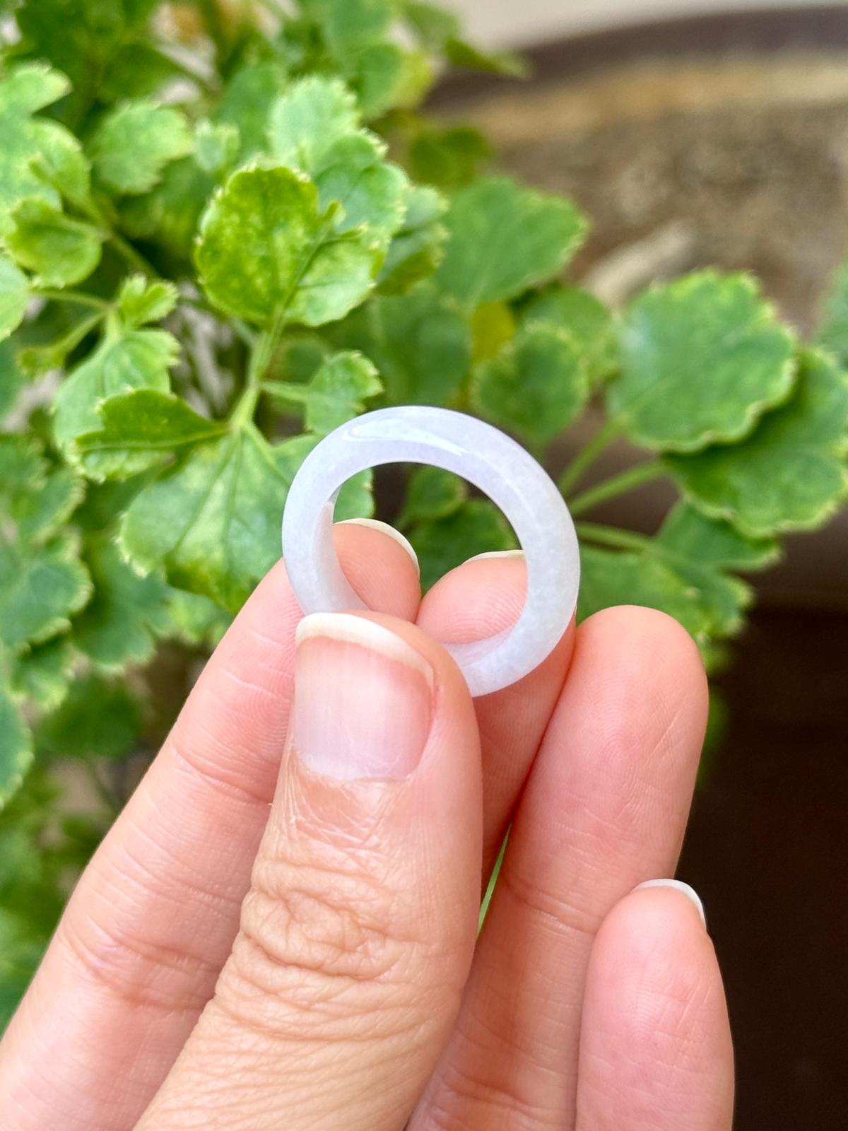 (PO) Light Lavender Abacus Ring (US7)