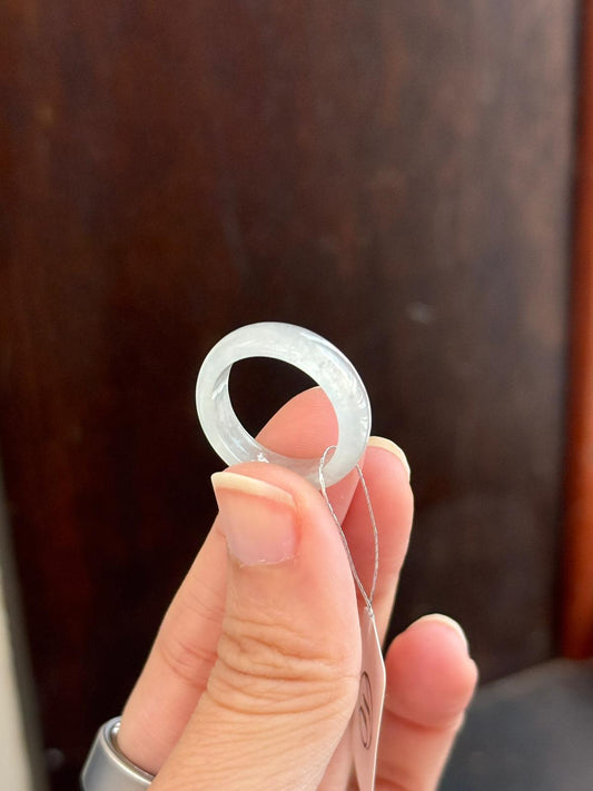 Icy Faint Green Abacus Ring (HK13)