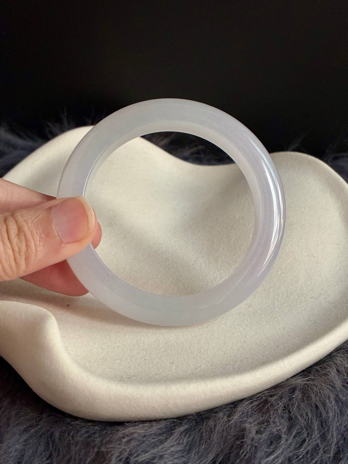 54.5mm Icy Pale Lavender (Thick Cut!)