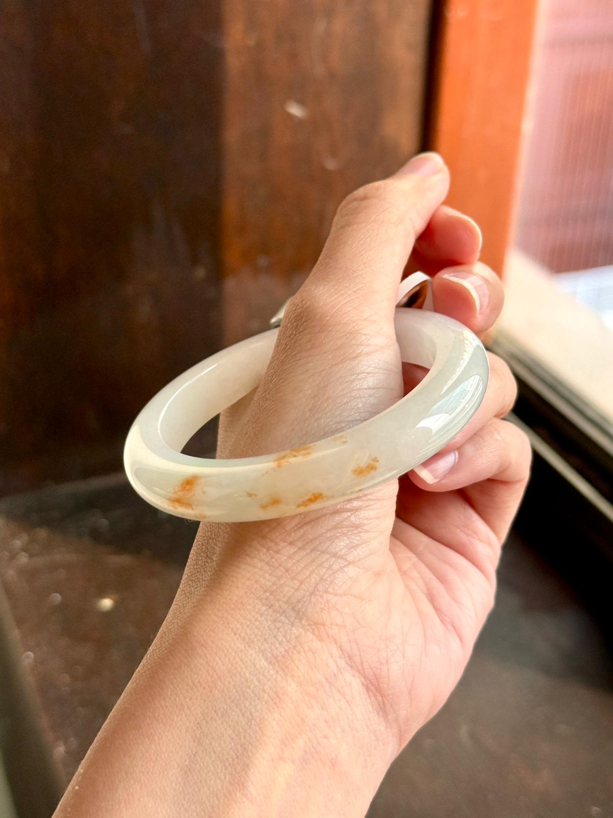 53.8mm Icy White With Fanta (Koi Fish)