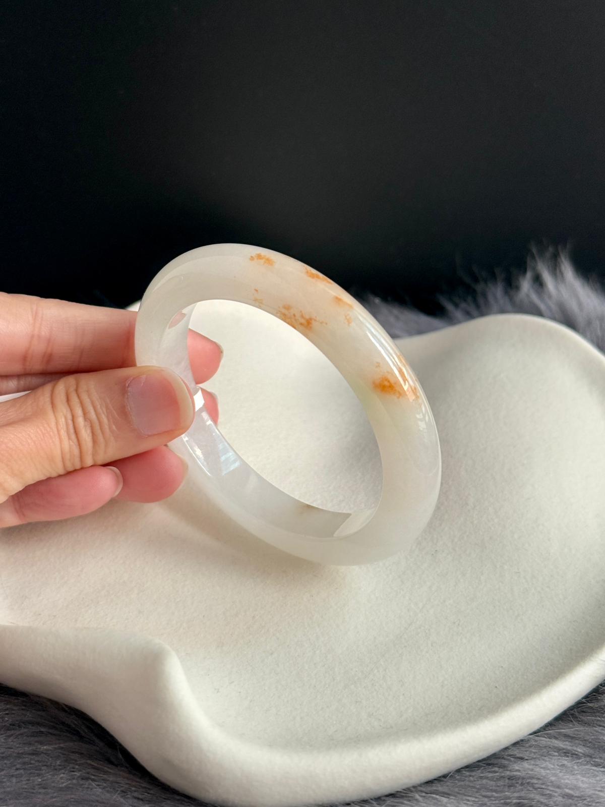 53.8mm Icy White With Fanta (Koi Fish)