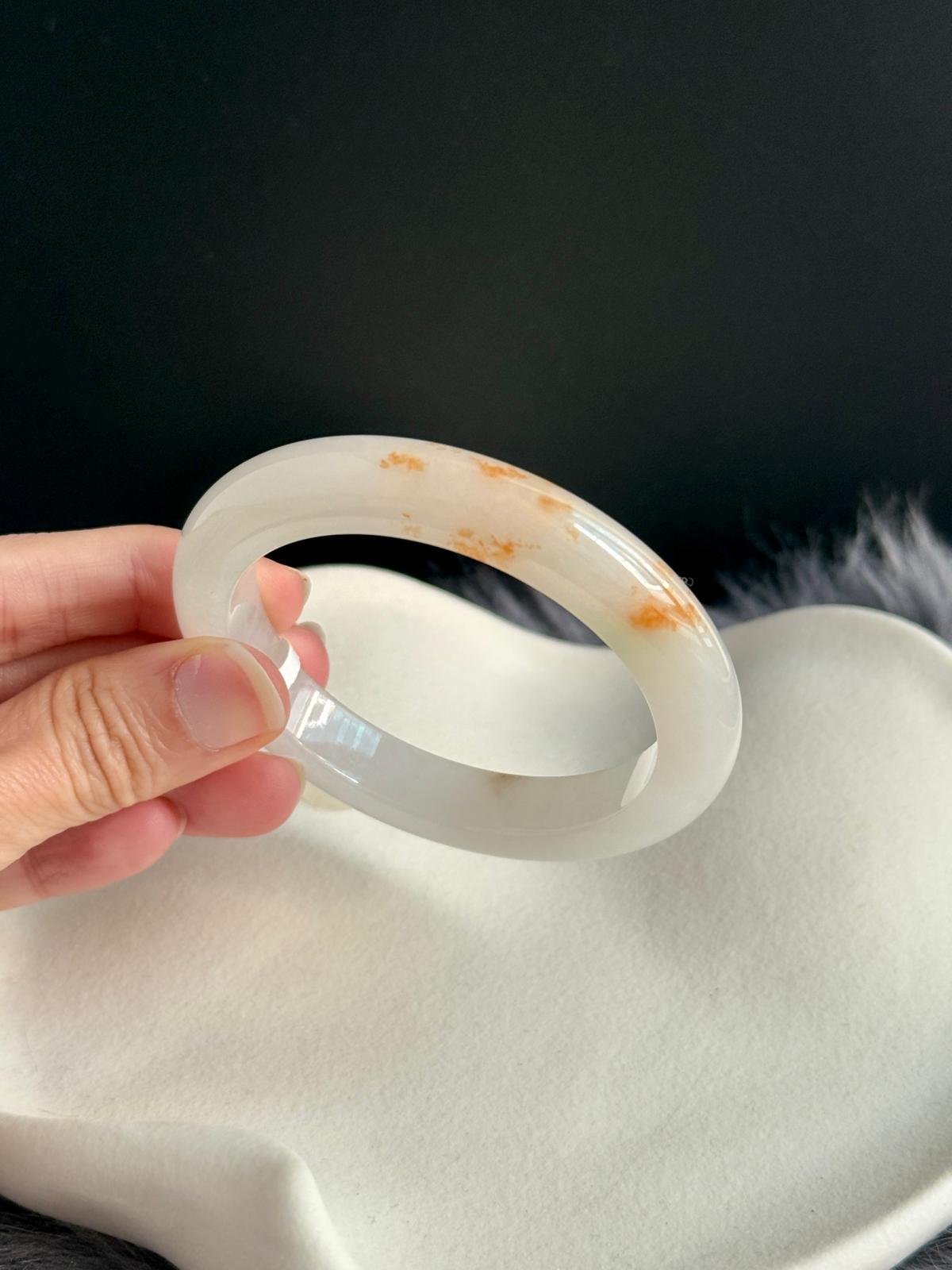 53.8mm Icy White With Fanta (Koi Fish)