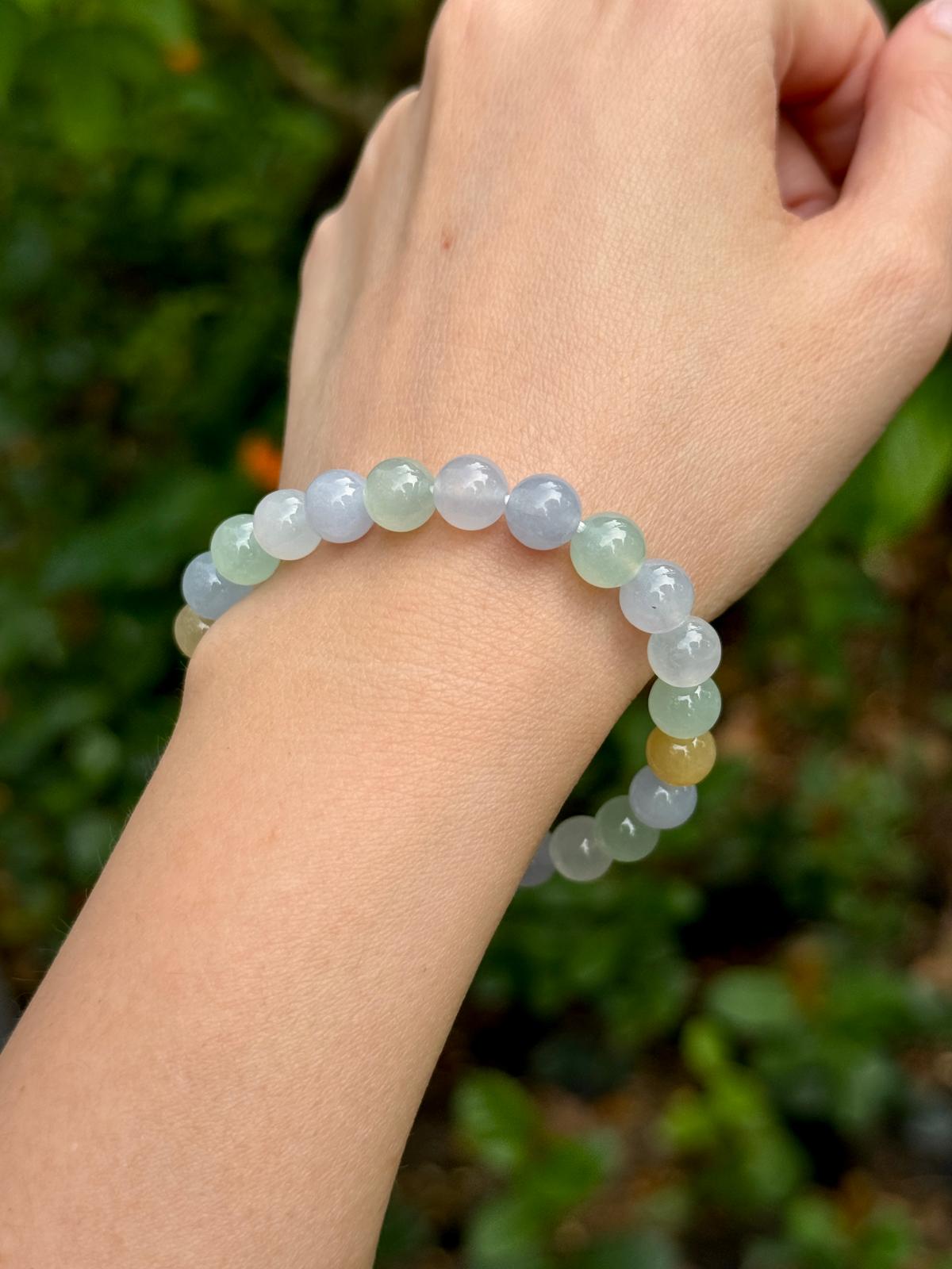 8.0mm Icy Macaron Bracelet (Rare!)