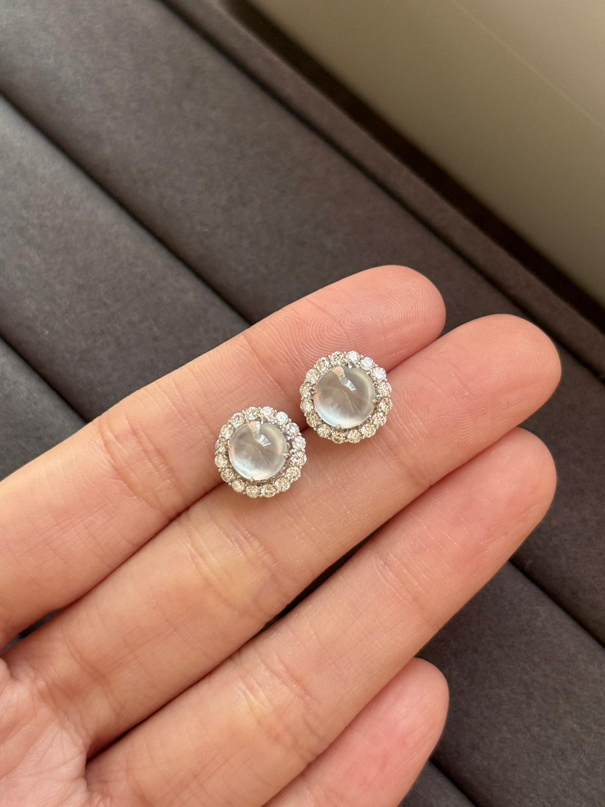 18K Modern Classic Earrings (Icy Variety!)