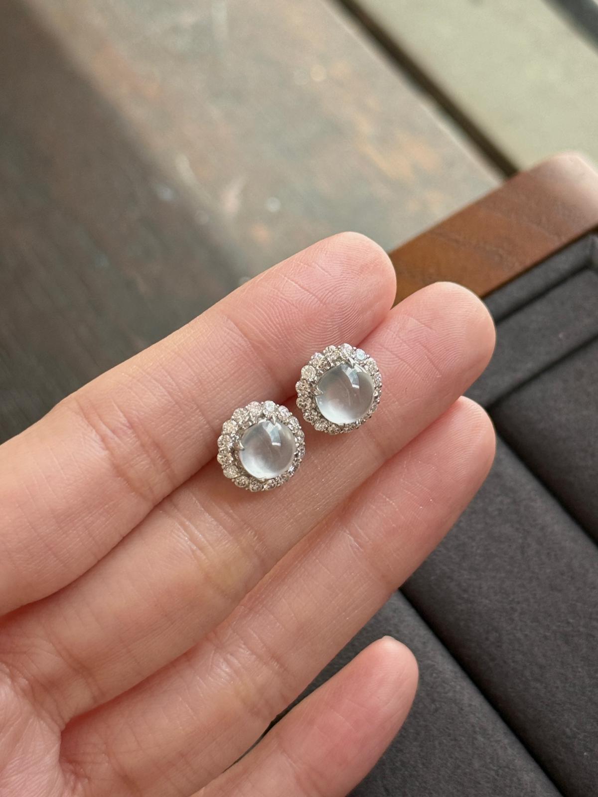 18K Modern Classic Earrings (Icy Variety!)