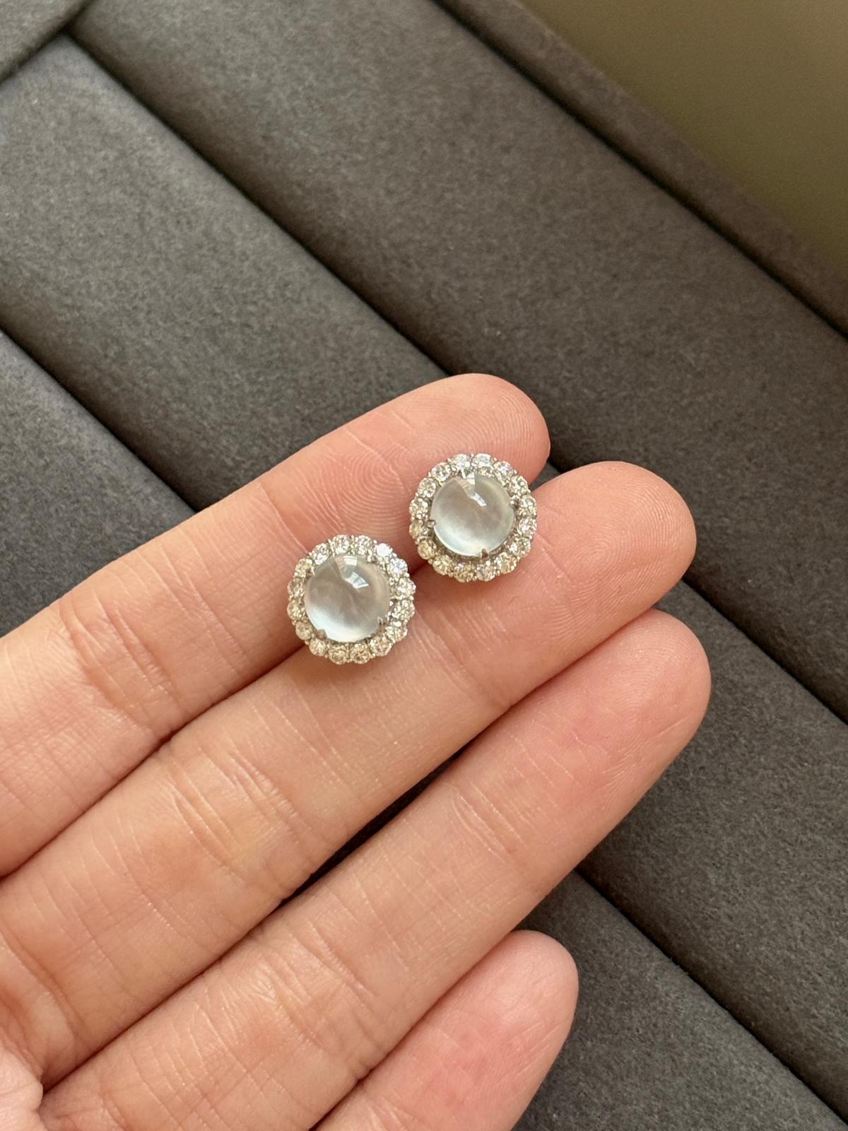 18K Modern Classic Earrings (Icy Variety!)