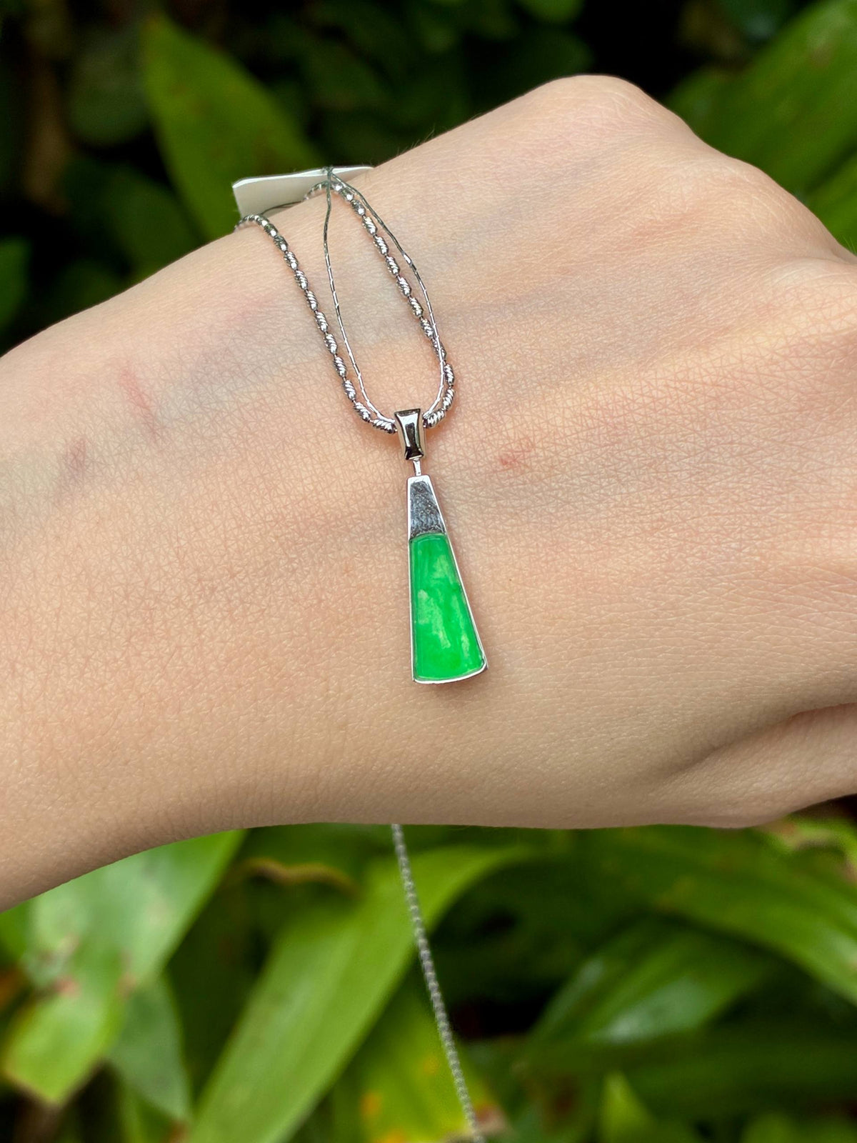 18K Minimalist Sunny Green WuShiPai