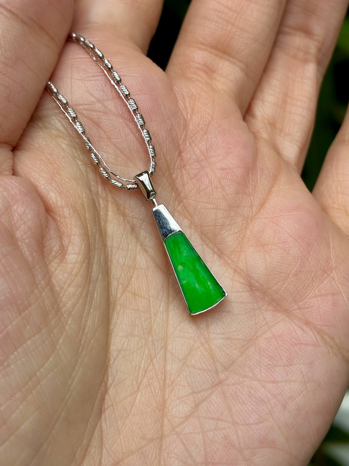 18K Minimalist Sunny Green WuShiPai