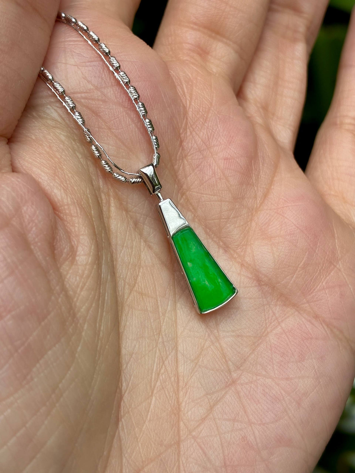 18K Minimalist Sunny Green WuShiPai