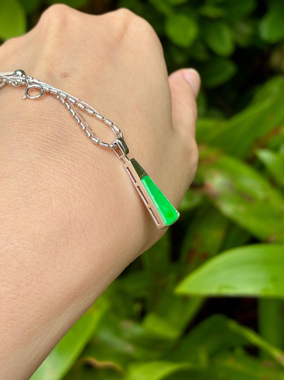 18K Minimalist Sunny Green WuShiPai