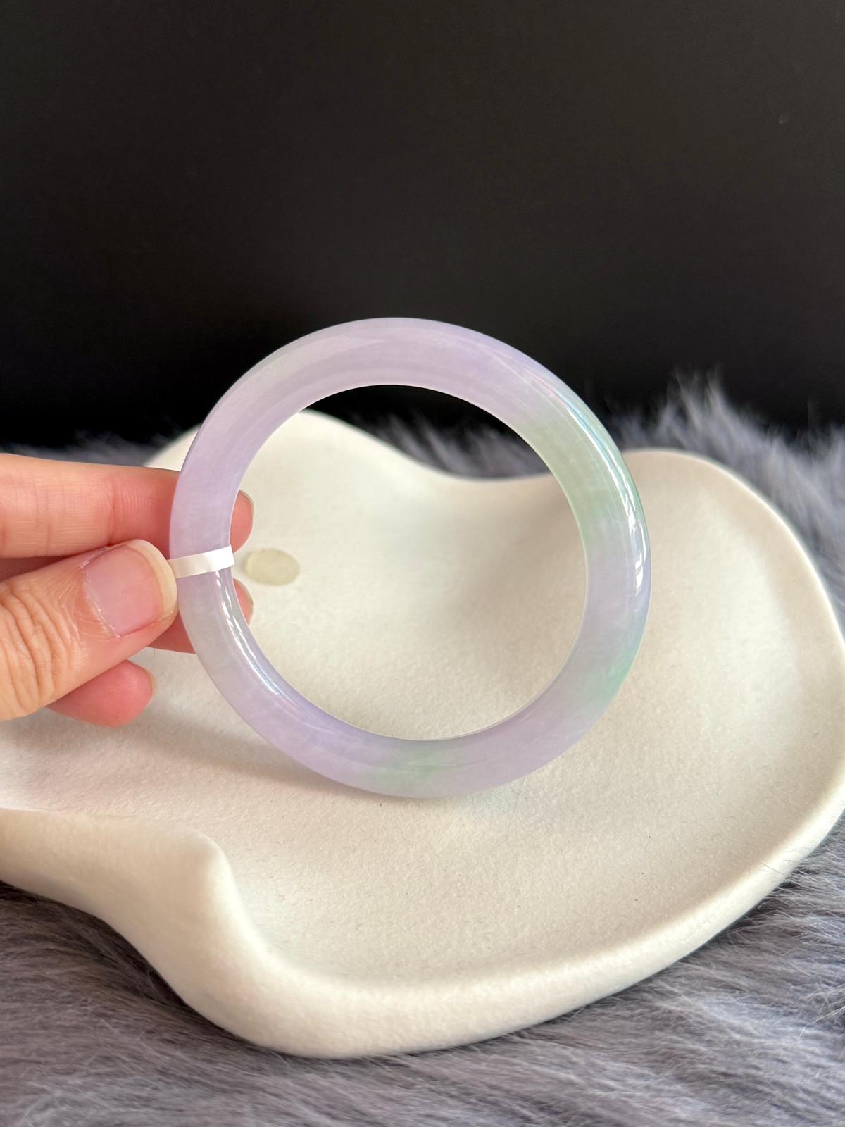 54.6mm Icy Lavender with Green