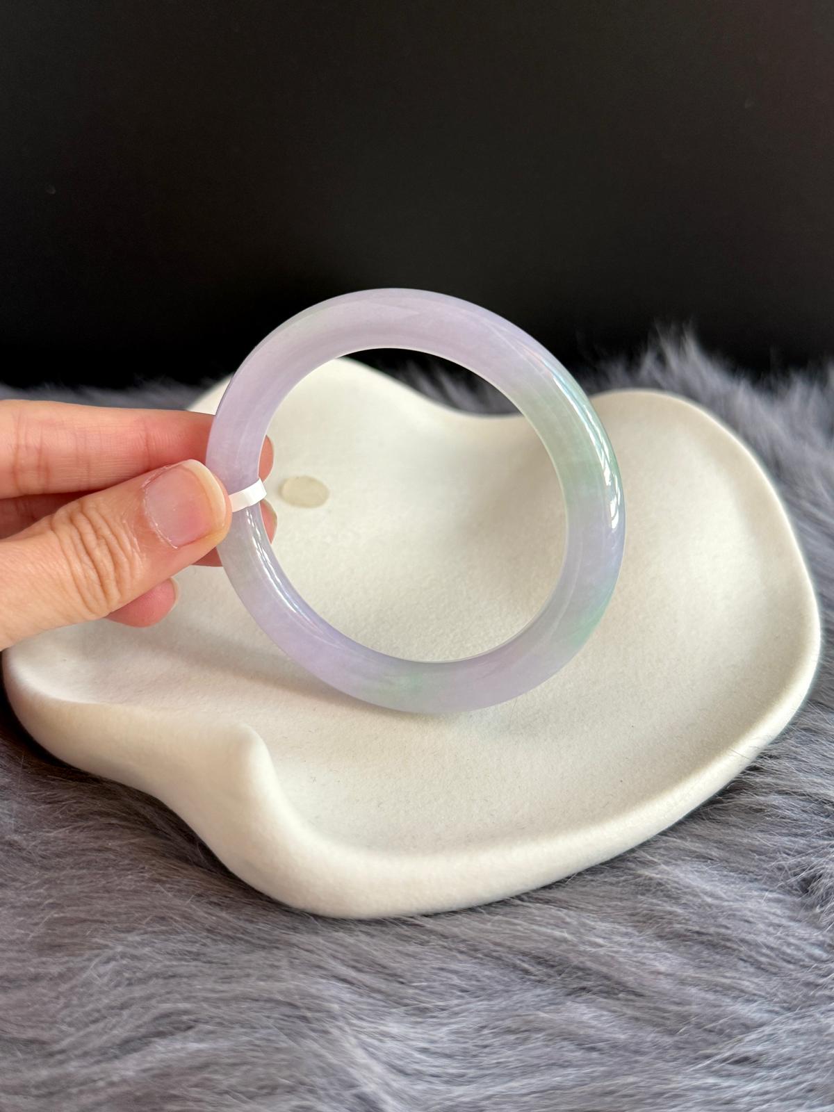 54.6mm Icy Lavender with Green