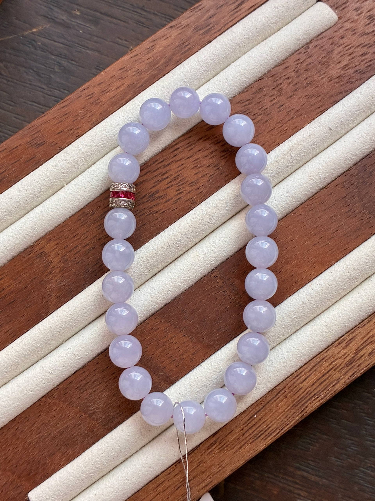 8.0mm Icy Lavender Bracelet (Premium)
