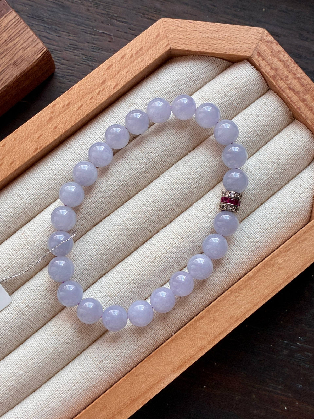 8.0mm Icy Lavender Bracelet (Premium)