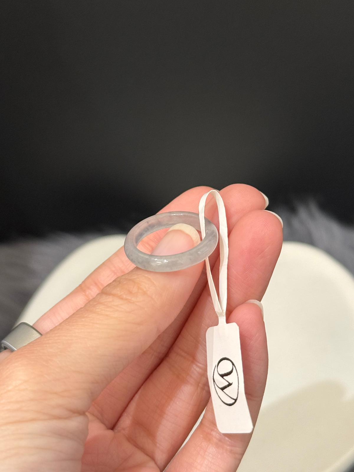 Icy Sesame Wuji Slim Ring (US7)