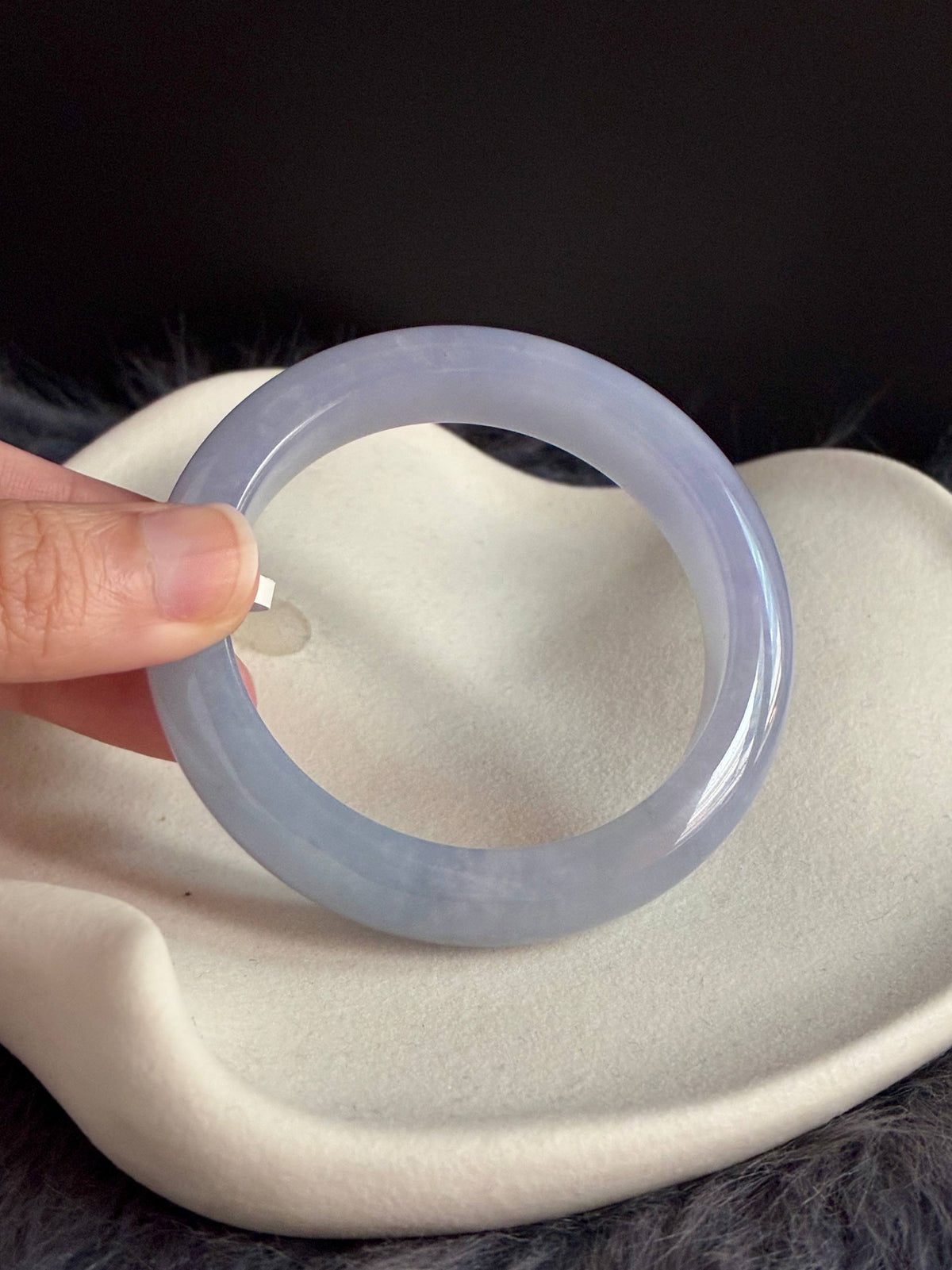 54.5mm Icy Smoky Full Lavender (Premium Cut!)