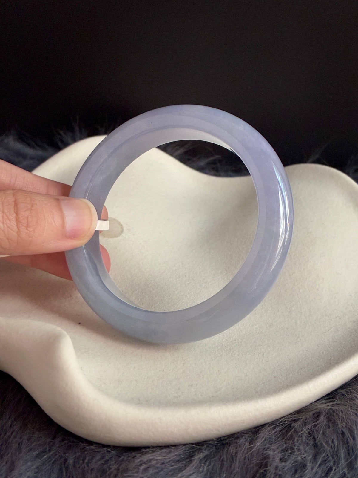 54.5mm Icy Smoky Full Lavender (Premium Cut!)
