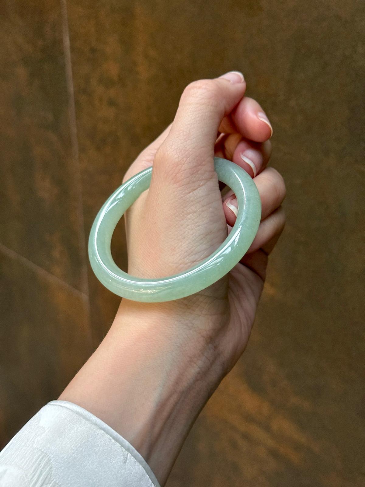 50.5mm Icy Sweet Apple Green
