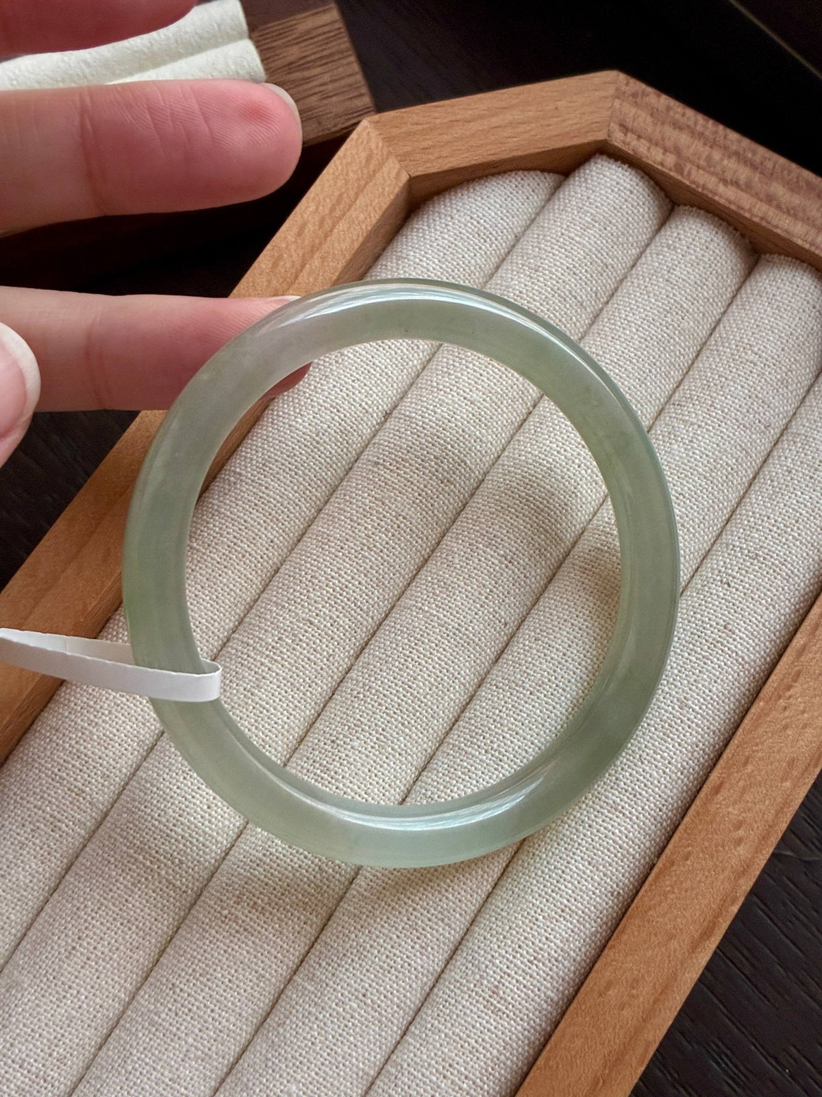 52.4mm Glowy Light Olive (Highly Translucent!)
