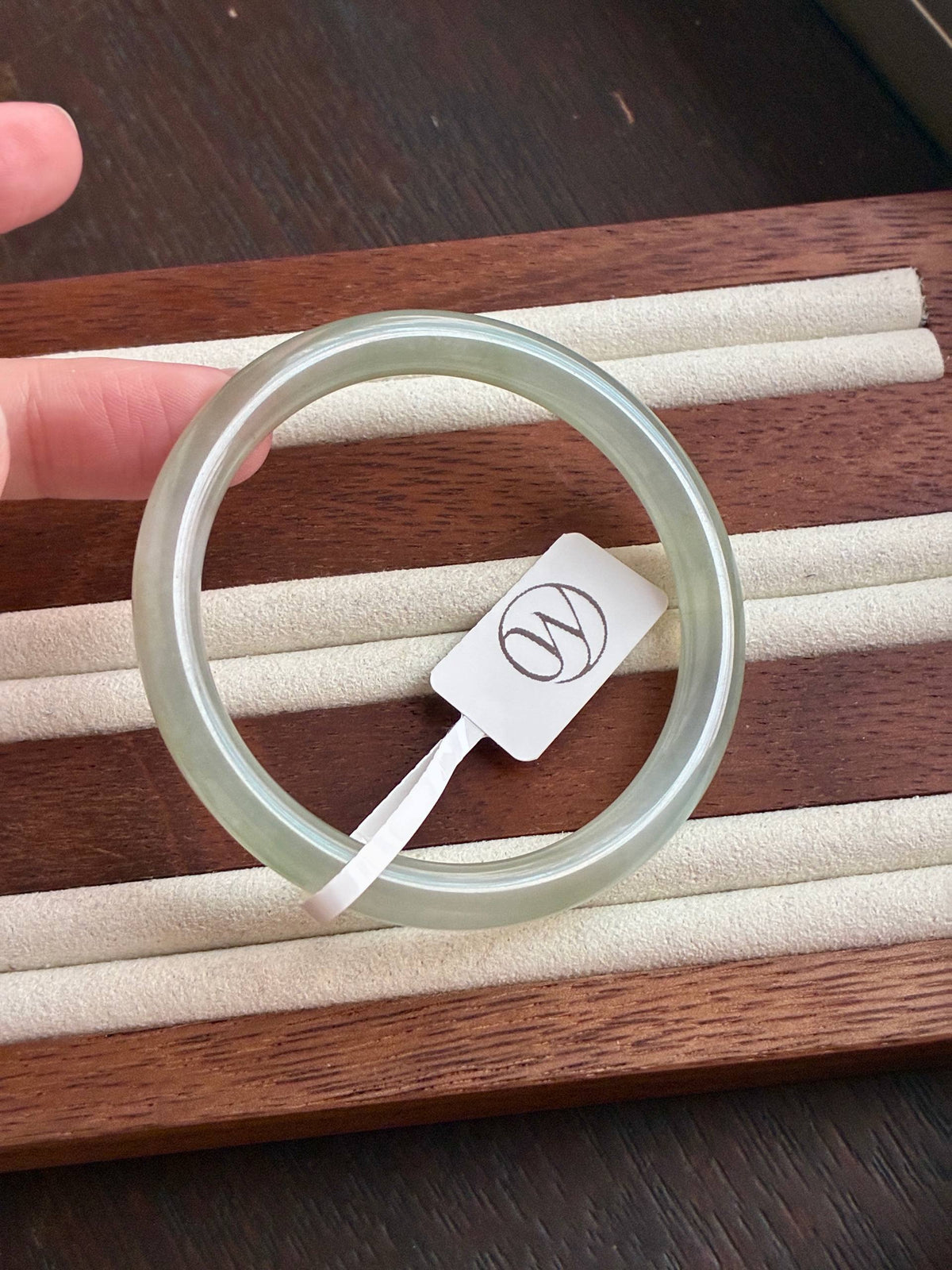 52.4mm Glowy Light Olive (Highly Translucent!)