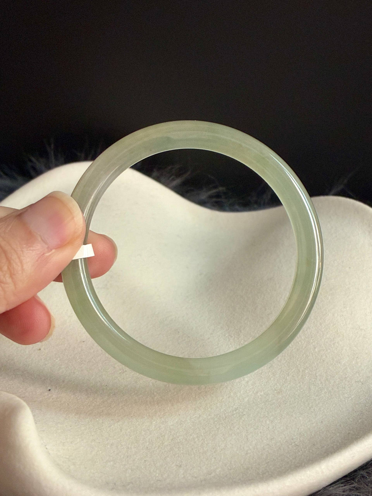 52.4mm Glowy Light Olive (Highly Translucent!)